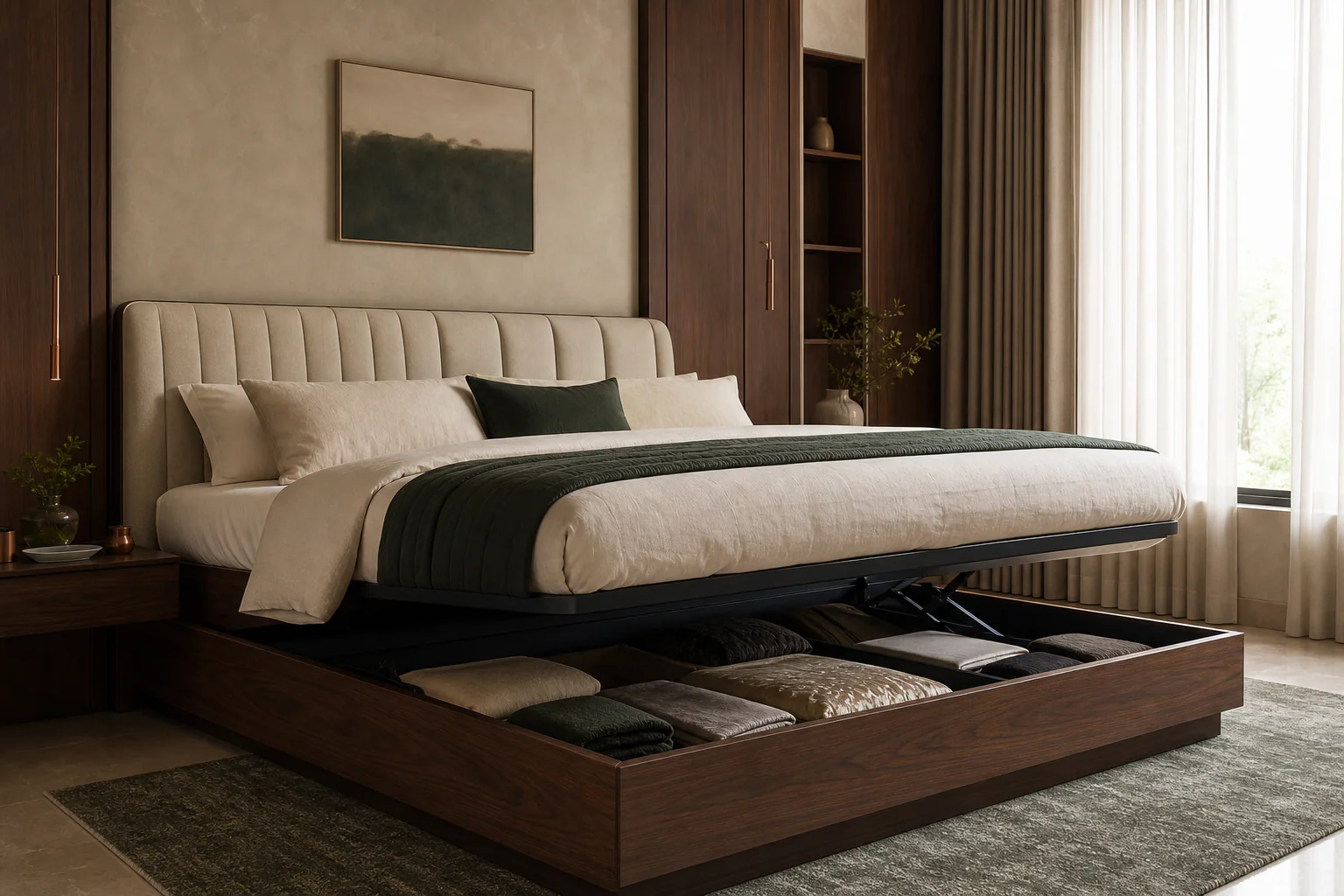 Rest comes naturally. Illustrative design visual