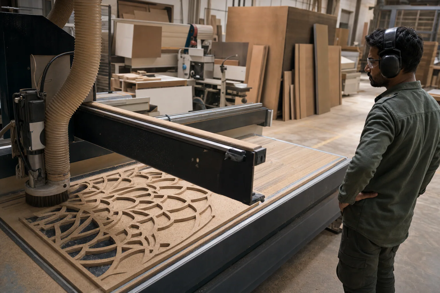 Furniture workshop detail (representative image)